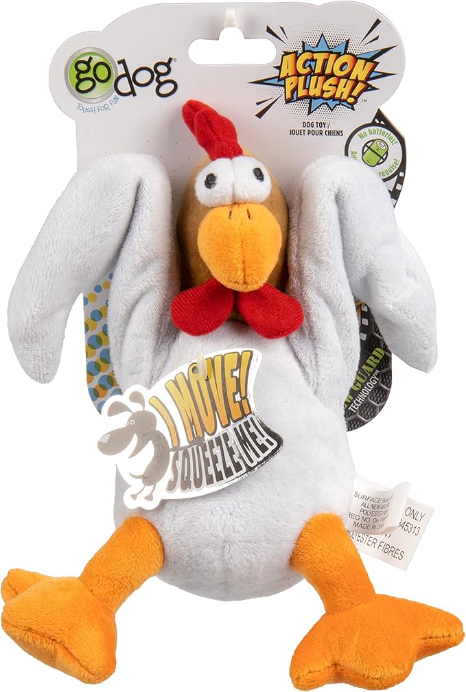 Godog Jouet Peluche Poule