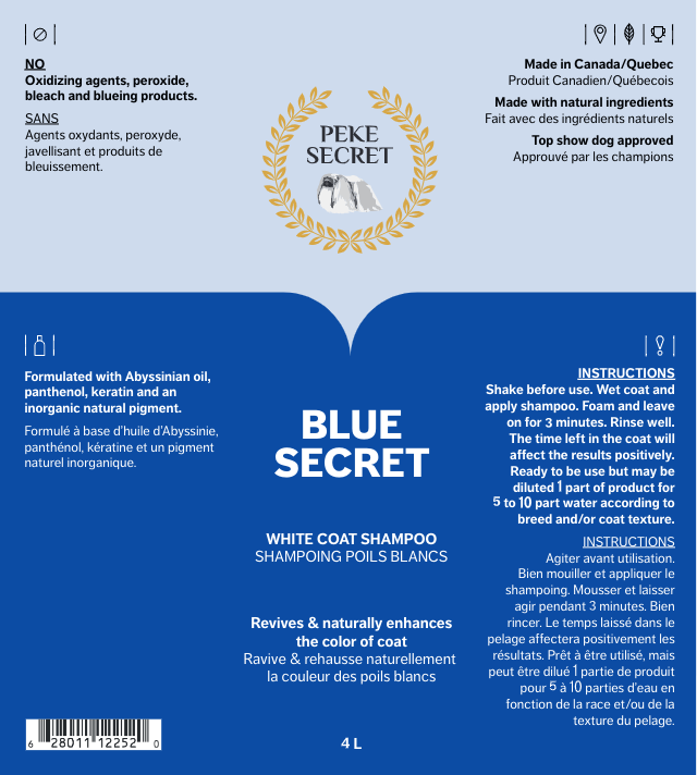 Peke Secret Shampoing Blue Secret 500 ML