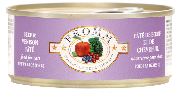 Fromm Paté De Boeuf Et De Chevreuil Chat 155 g