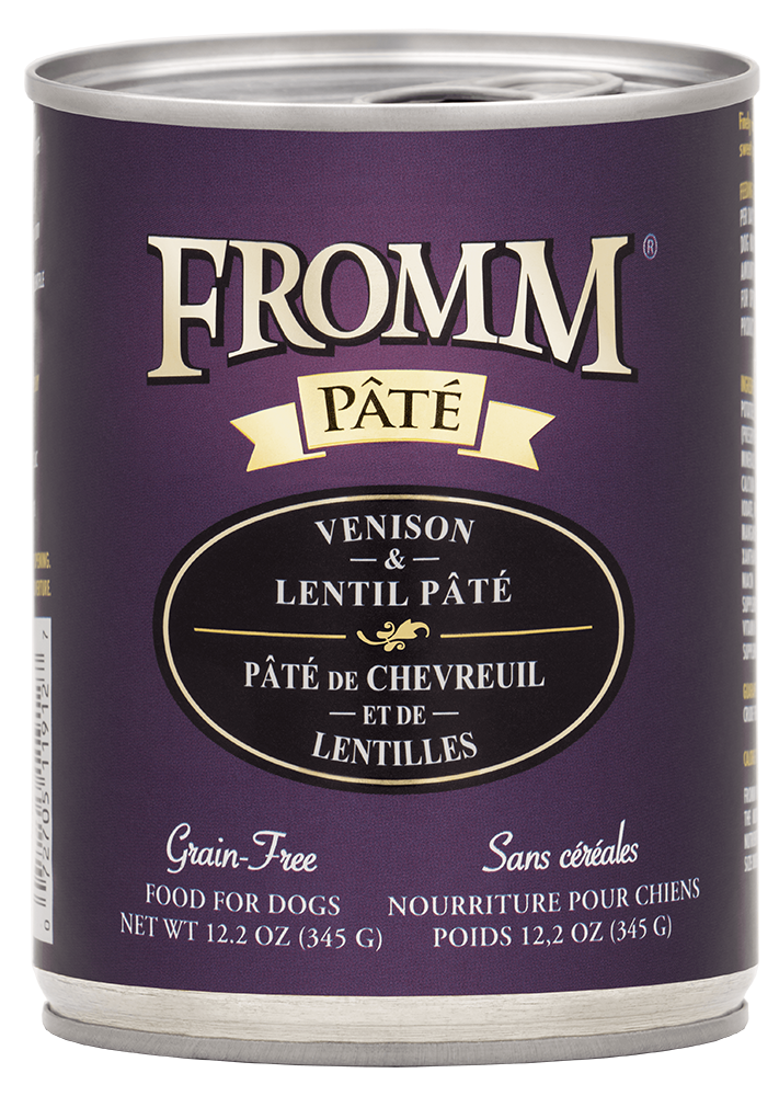 Fromm Paté De Chevreuil Et De Lentilles Chien 345 g