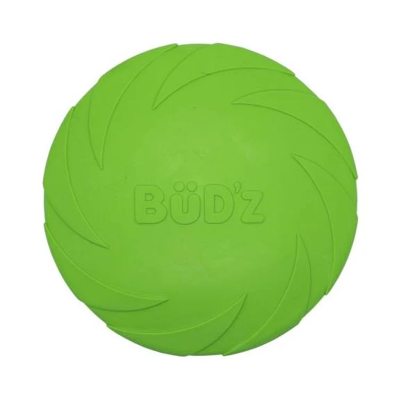 Frisbee Vert Caoutchouc Bud'Z