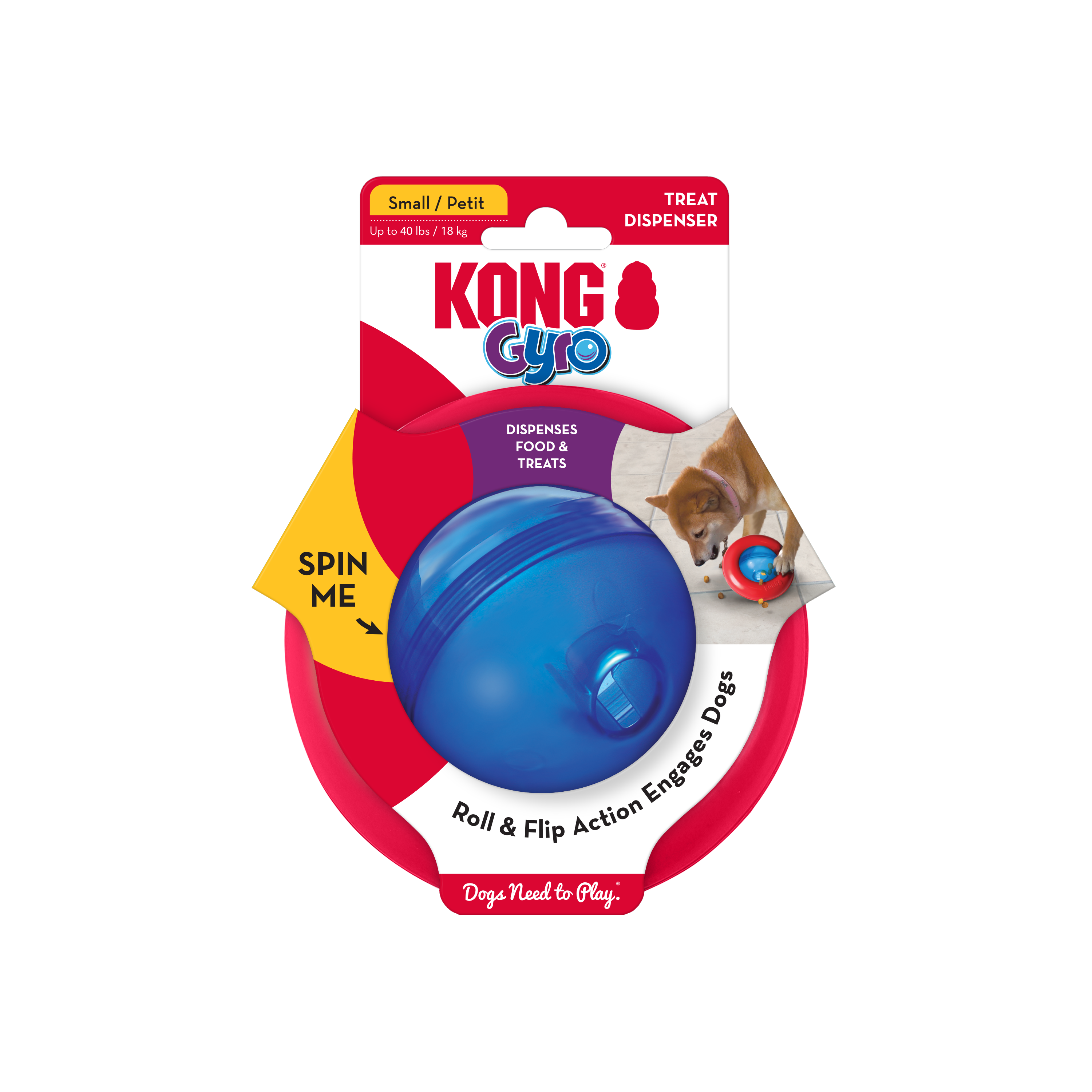 Kong Distributeur De Gâteries Gyro