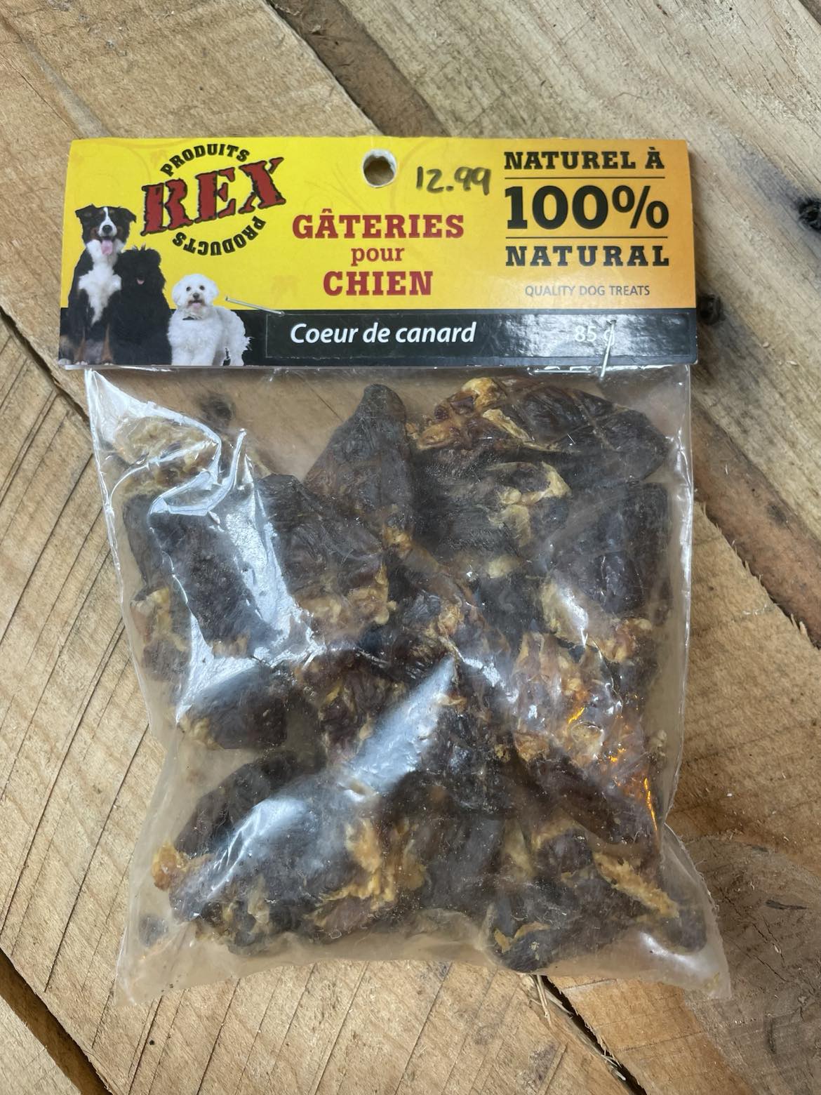 Produits Rex Gâteries Pour Chiens Cœurs De Canard