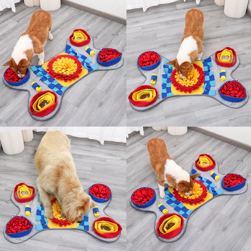 PawsNDogz Tapis De Fouille Challenger Bone