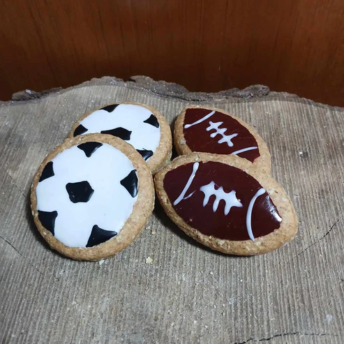 Ballon De Football Biscuit Pour Chiens Miouf